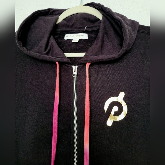 Peloton×Spiritual Gangster Women's Cotton & Rayon Blend Rainbow Hoodie Small - Picture 7 of 16